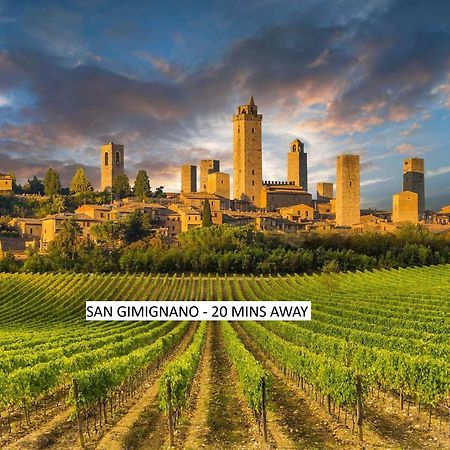Lacollinatuscany Between San Gimignano And Volterra Luaran gambar